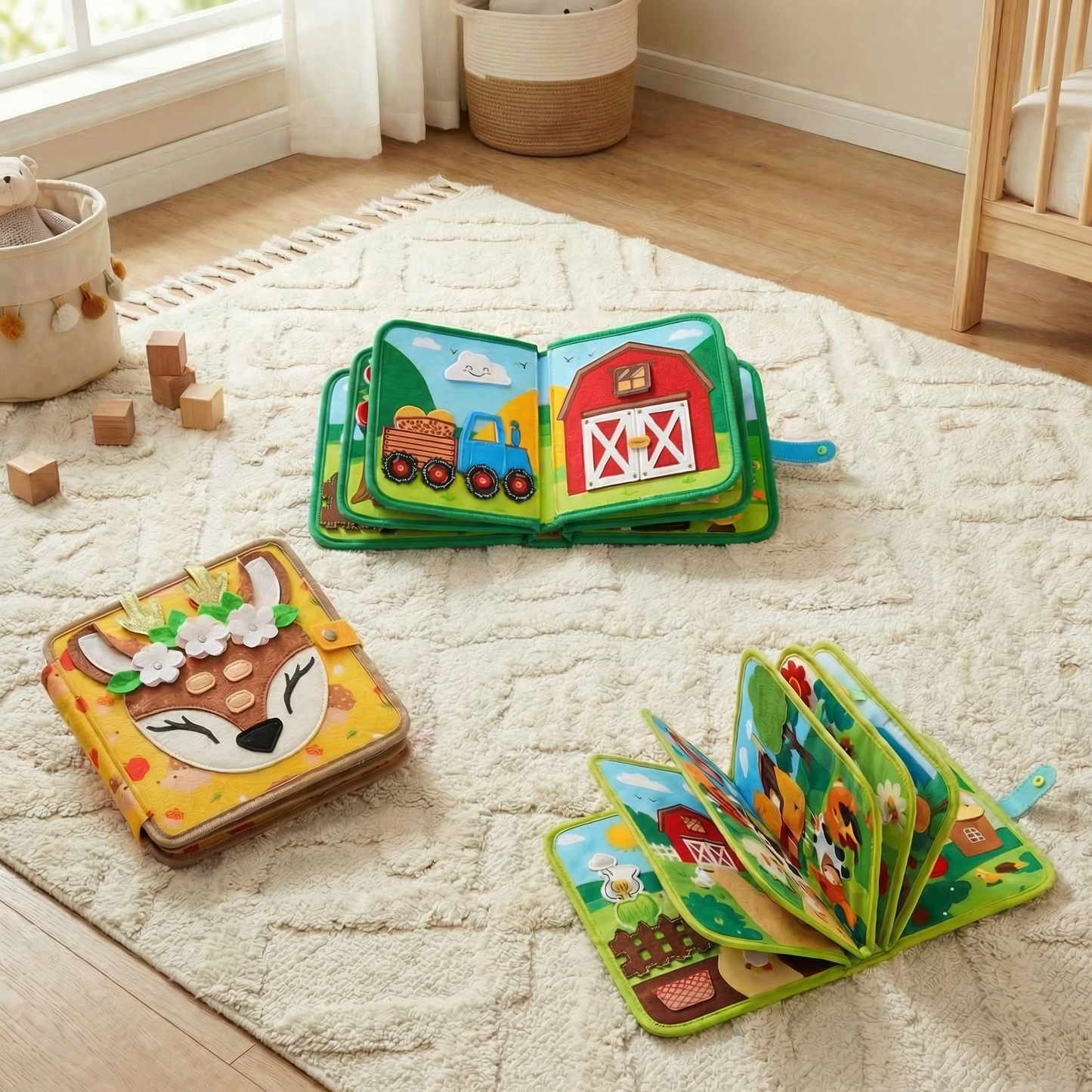 Coffret Montessori 3 Livres Éducatifs — Histoires, Créativité & Autonomie | Dès 3 ans