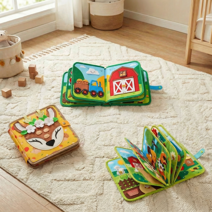 Coffret Montessori 3 Livres Éducatifs — Histoires, Créativité & Autonomie | Dès 3 ans