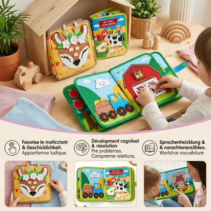 Coffret Montessori 3 Livres Éducatifs — Histoires, Créativité & Autonomie | Dès 3 ans