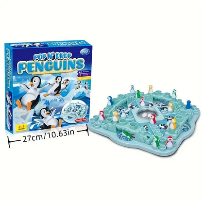 Jeu de Société Aventure Arctique aux Pingouins – Stratégie & Exploration pour Toute la Famille
