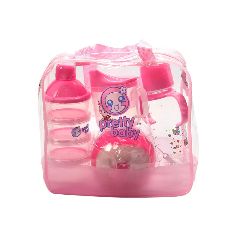 Set de Biberons avec Sac de Transport – Kit de Rangement pour Biberons, Tasses et Accessoires Bébé
