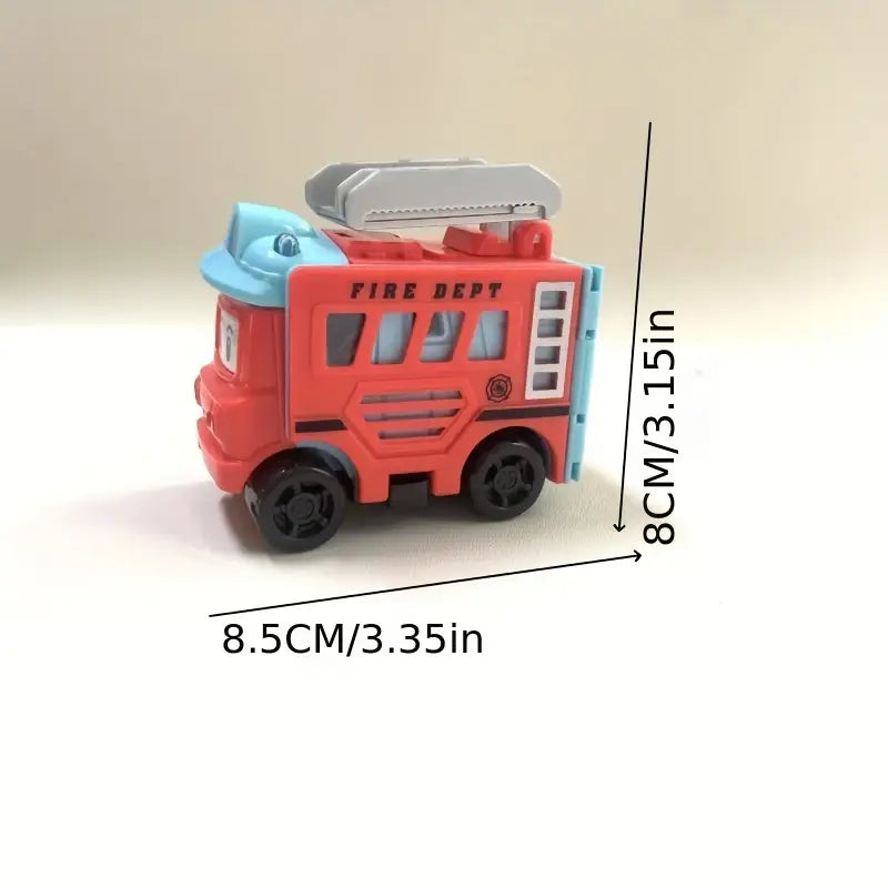 Voitures Transformables 2-en-1 – Jouet Véhicule Évolutif pour Enfants