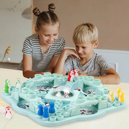 Jeu de Société Aventure Arctique aux Pingouins – Stratégie & Exploration pour Toute la Famille