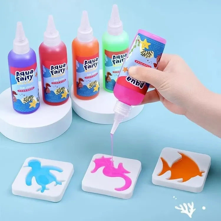 Kit Créatif Gelée d'Eau AquaFairy – Activité DIY Sensorielle pour Enfants | Sûr & Non Toxique