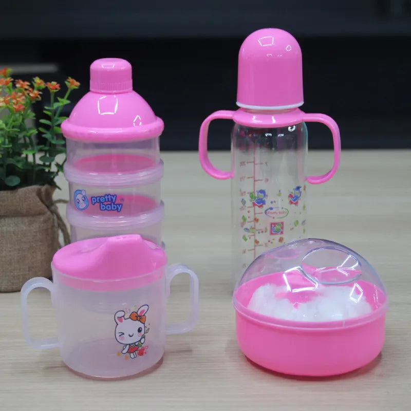 Set de Biberons avec Sac de Transport – Kit de Rangement pour Biberons, Tasses et Accessoires Bébé