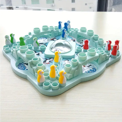 Jeu de Société Aventure Arctique aux Pingouins – Stratégie & Exploration pour Toute la Famille