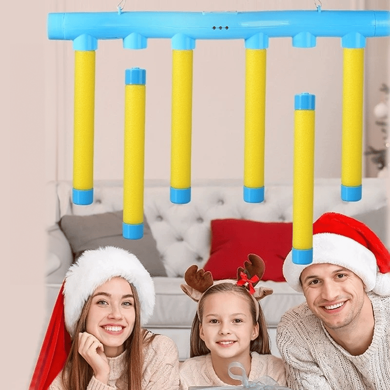 Jeu de Réflexes Rechargeable avec Bâtons Éjectables – Jouet d'Adresse pour Toute la Famille