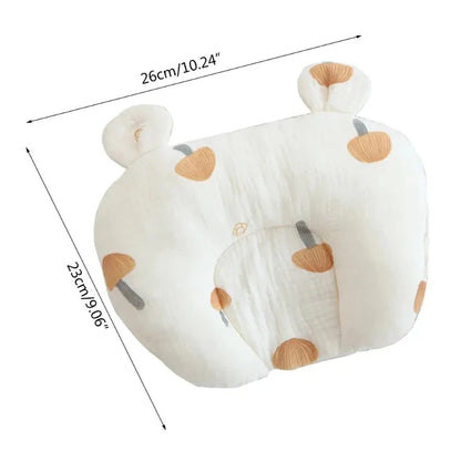Oreiller Ergonomique Bébé Anti Tête Plate pour Nouveau-Né