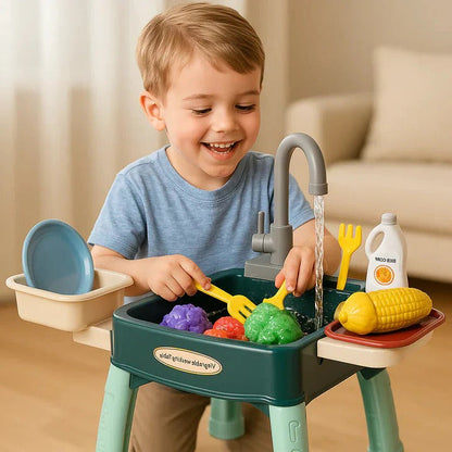 Cuisine Jouet pour Enfant avec Robinet à Eau Courante