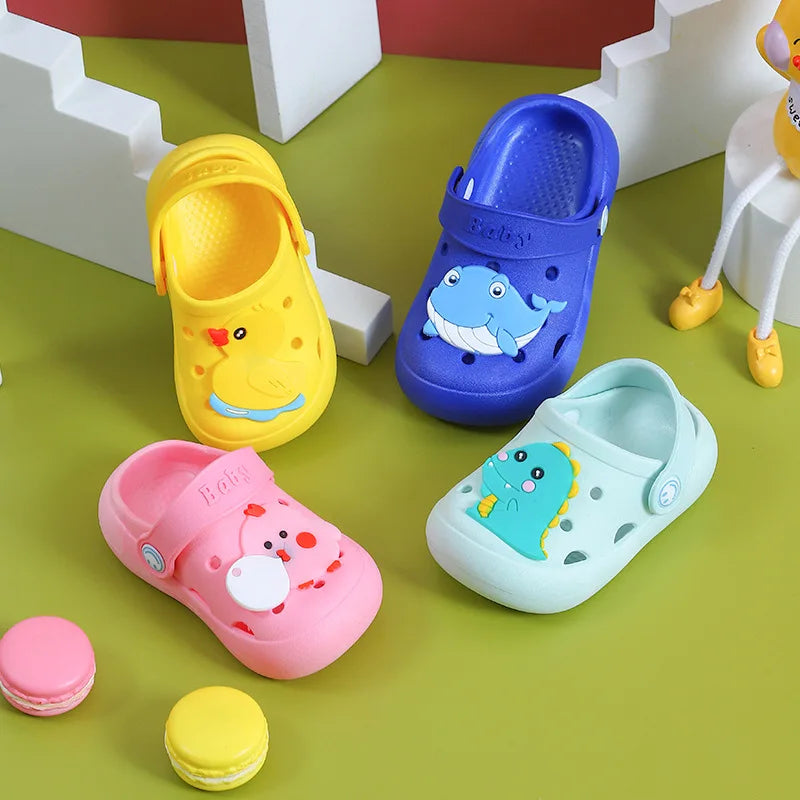 Chaussons Respirants pour Enfants – Pantoufles Légères, Antidérapantes et Faciles à Enfiler