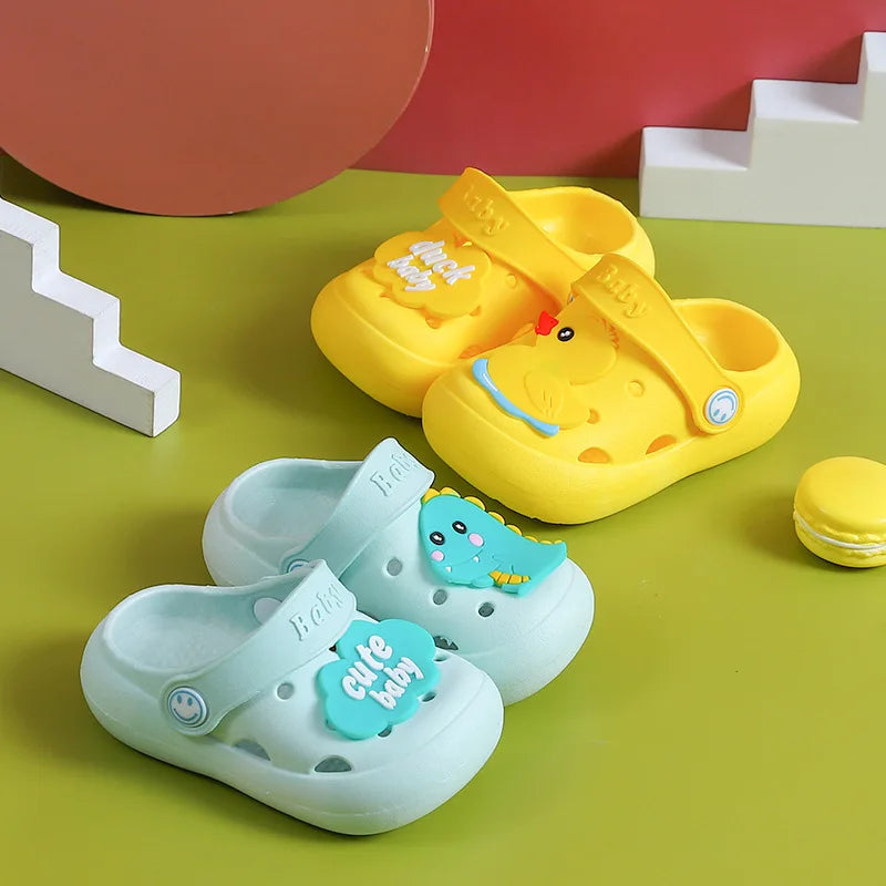 Chaussons Respirants pour Enfants – Pantoufles Légères, Antidérapantes et Faciles à Enfiler