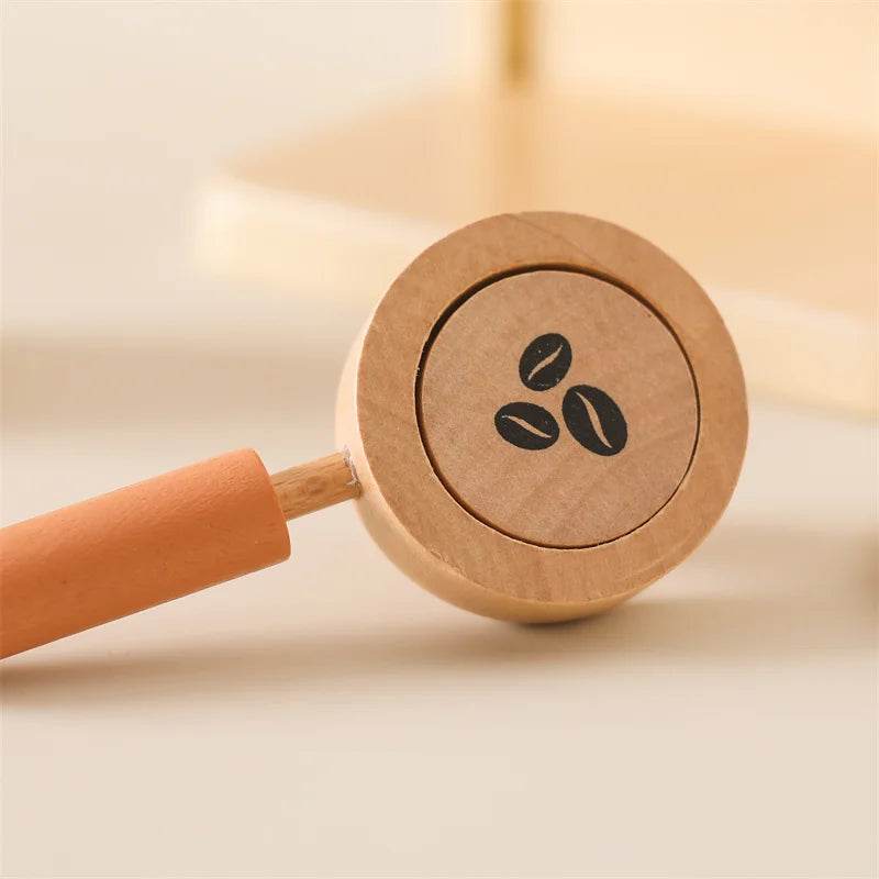 Machine à Espresso en Bois pour Enfants – Jeu d'Imitation Barista