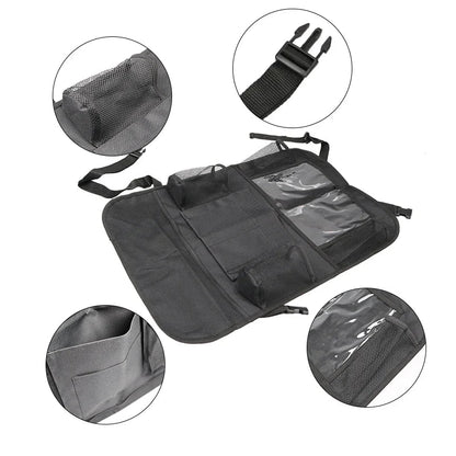 Organisateur de Siège Auto pour Enfants – Rangement, Tablette & Zéro Chaos en Voiture