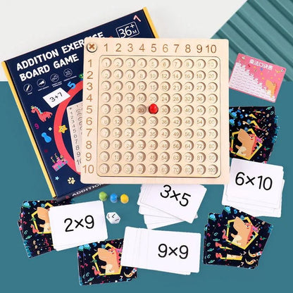 Jeu de Multiplication pour Enfants – Jeu de Maths Éducatif Montessori