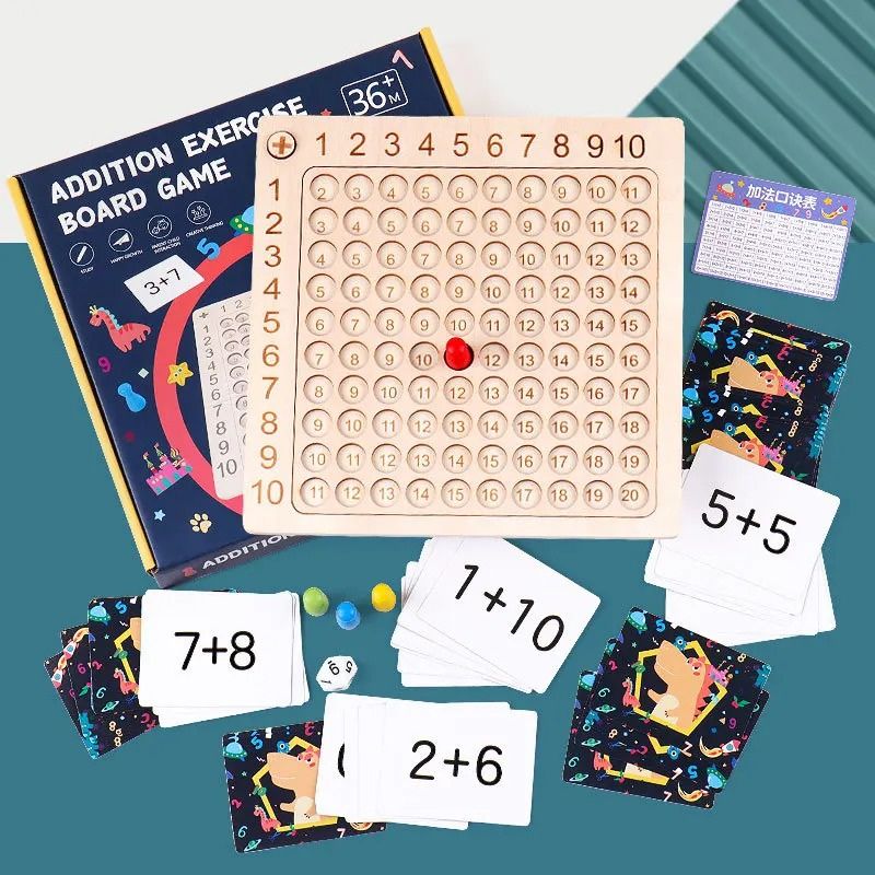 Jeu de Multiplication pour Enfants – Jeu de Maths Éducatif Montessori