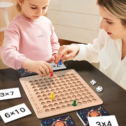 Jeu de Multiplication pour Enfants – Jeu de Maths Éducatif Montessori