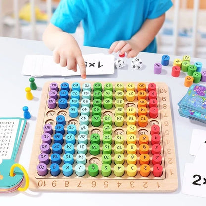 Jeu de Maths Montessori Edumath – Jeu Éducatif de Calcul et Logique pour Enfants