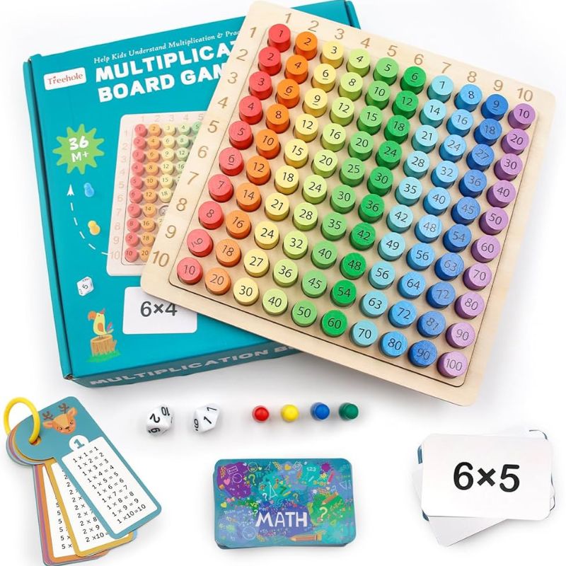 Jeu de Maths Montessori Edumath – Jeu Éducatif de Calcul et Logique pour Enfants