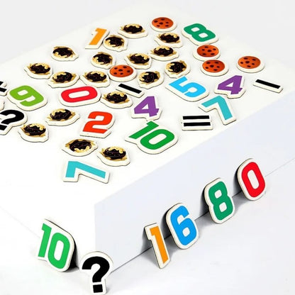 Jeu Magnétique Montessori de Mathématiques – Apprentissage de l’Arithmétique pour Enfants