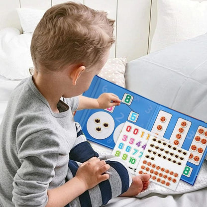 Jeu Magnétique Montessori de Mathématiques – Apprentissage de l’Arithmétique pour Enfants