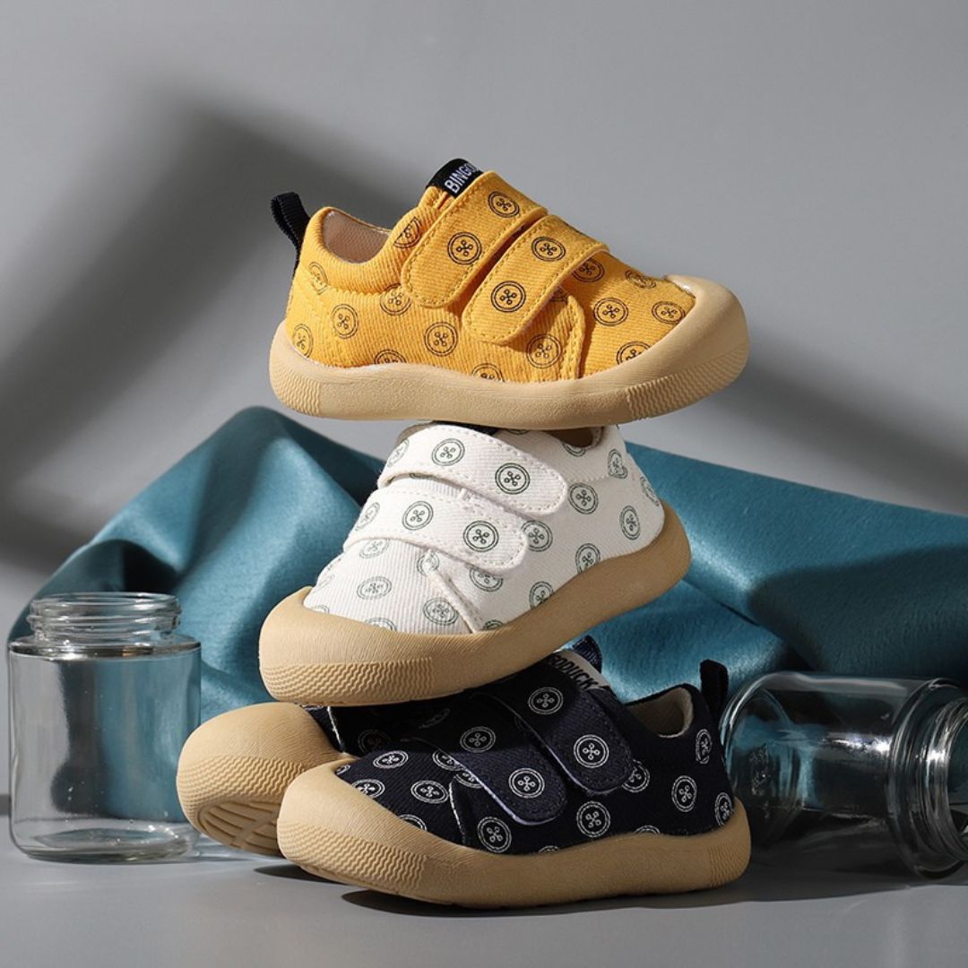 Chaussures Respirantes Enfants à Scratch – Baskets Légères, Confortables & Faciles à Enfiler