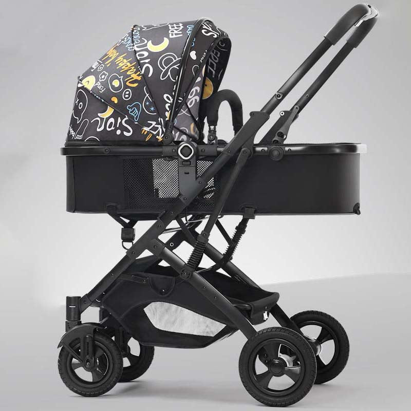 Poussette convertible côte à côte pour bébés et jeunes enfants
