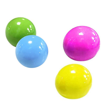 Balles Collantes Phosphorescentes pour Enfants – Jeu Anti-Stress Lumineux