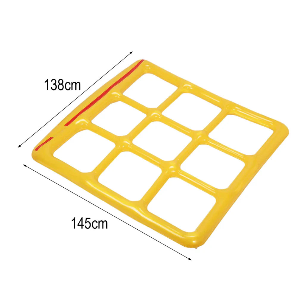 Jeu de Morpion Gonflable pour Piscine – Stratégie & Éclaboussures en Famille