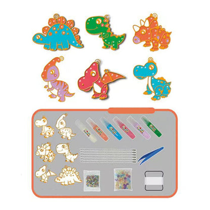 Kit de Bijoux à Créer pour Enfants – Perles et Breloques à Assembler