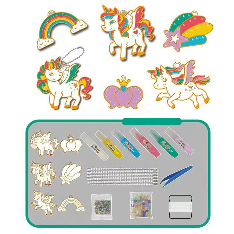 Kit de Bijoux à Créer pour Enfants – Perles et Breloques à Assembler