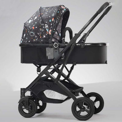 Poussette convertible côte à côte pour bébés et jeunes enfants