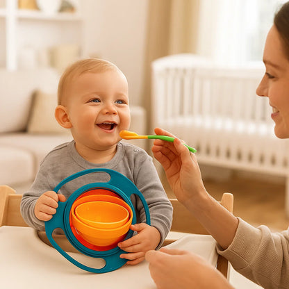 Bol Bébé Anti-Renversement pour Repas Sans Dégâts