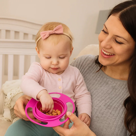 Bol Bébé Anti-Renversement pour Repas Sans Dégâts