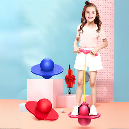 Ballon Sauteur Gonflable avec Poignées pour Enfants – Jusqu'à 100 kg