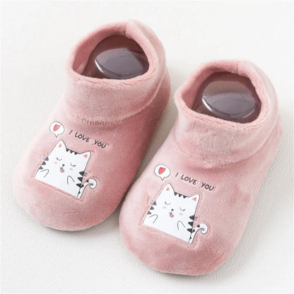 Chaussons Antidérapants Bébé & Enfant – Chauds, Doux et Sécurisés pour la Maison