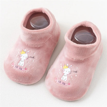 Chaussons Antidérapants Bébé & Enfant – Chauds, Doux et Sécurisés pour la Maison